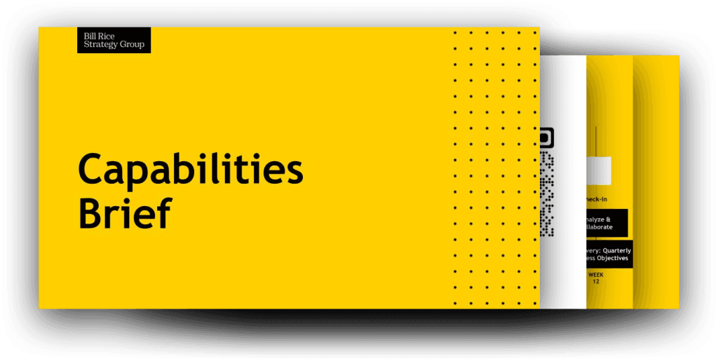 Capabilities deck